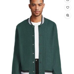 George Tan Bomber Varsity Jacket